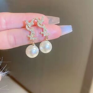 Luxury Pearl Drop Earrings
